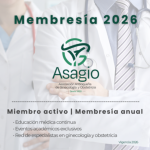 Membresía Anual ASAGIO 2026